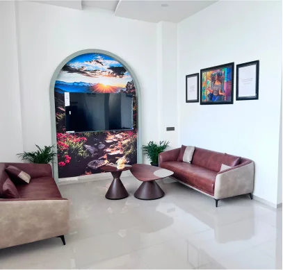Clinic waiting area