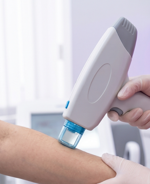 Laser hair reduction treatment